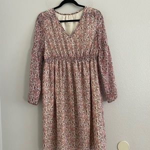 Gap Paisley Print Oversized Dress XS